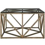 Curated Truss Square Cocktail Table