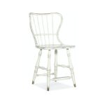 Ciao Bella Spindle Back Counter Stool in White