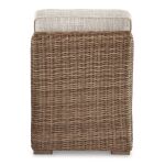 Beachcroft Outdoor Armless Chair with Cushion - Image 4