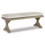 Beachcroft Outdoor Bench with Cushion