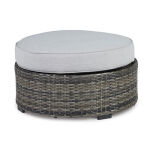 Harbor Court Ottoman with Cushion