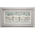 Sandpipers At The Beach