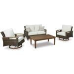 Paradise Trail Loveseat with Cushion - Image 4