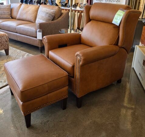 Motorized Tiltback Chair/Ottoman Clearance