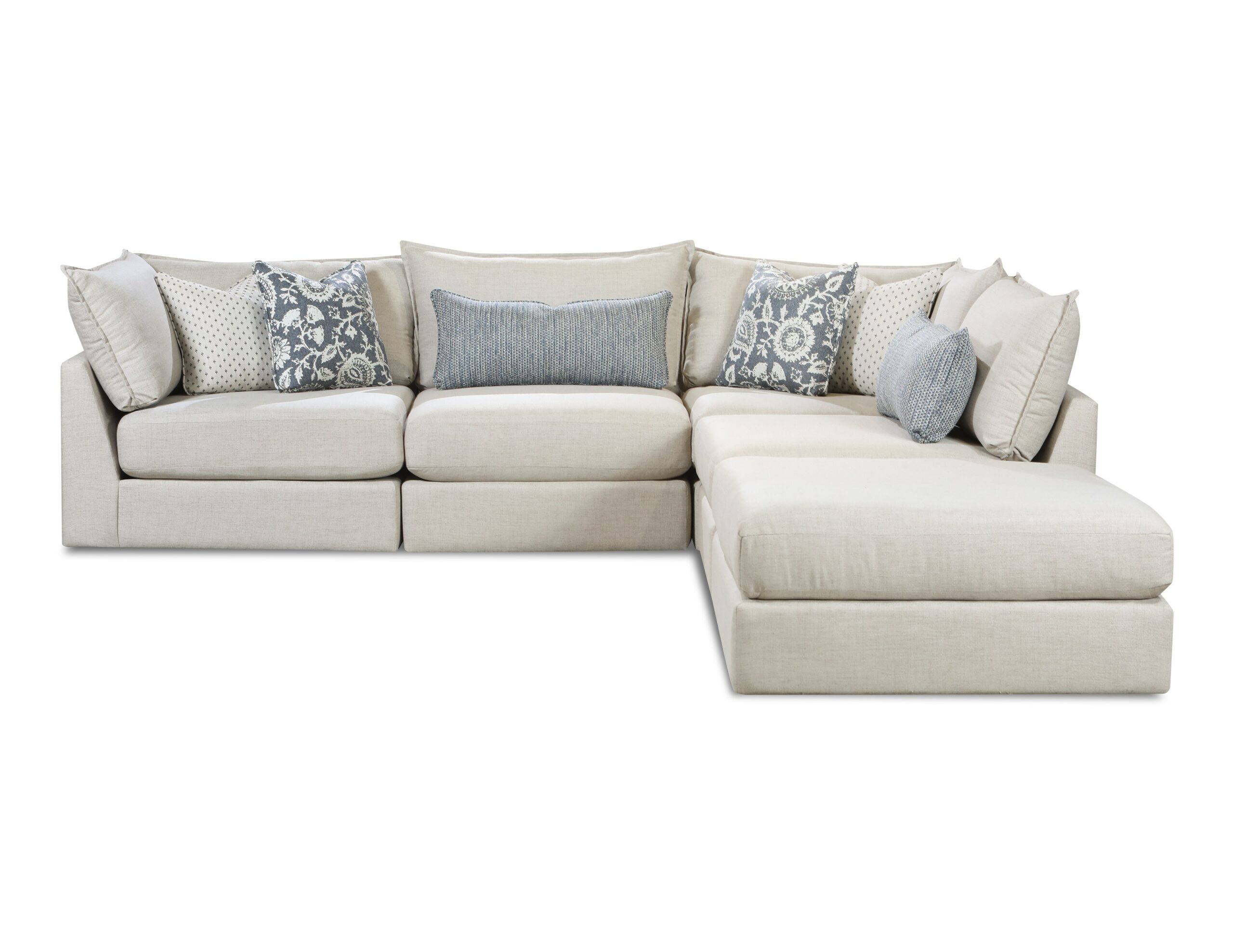 1466c1d8632b522c0d95d0210fc78faf 7004 Prelude Feather Sectional - Image 1
