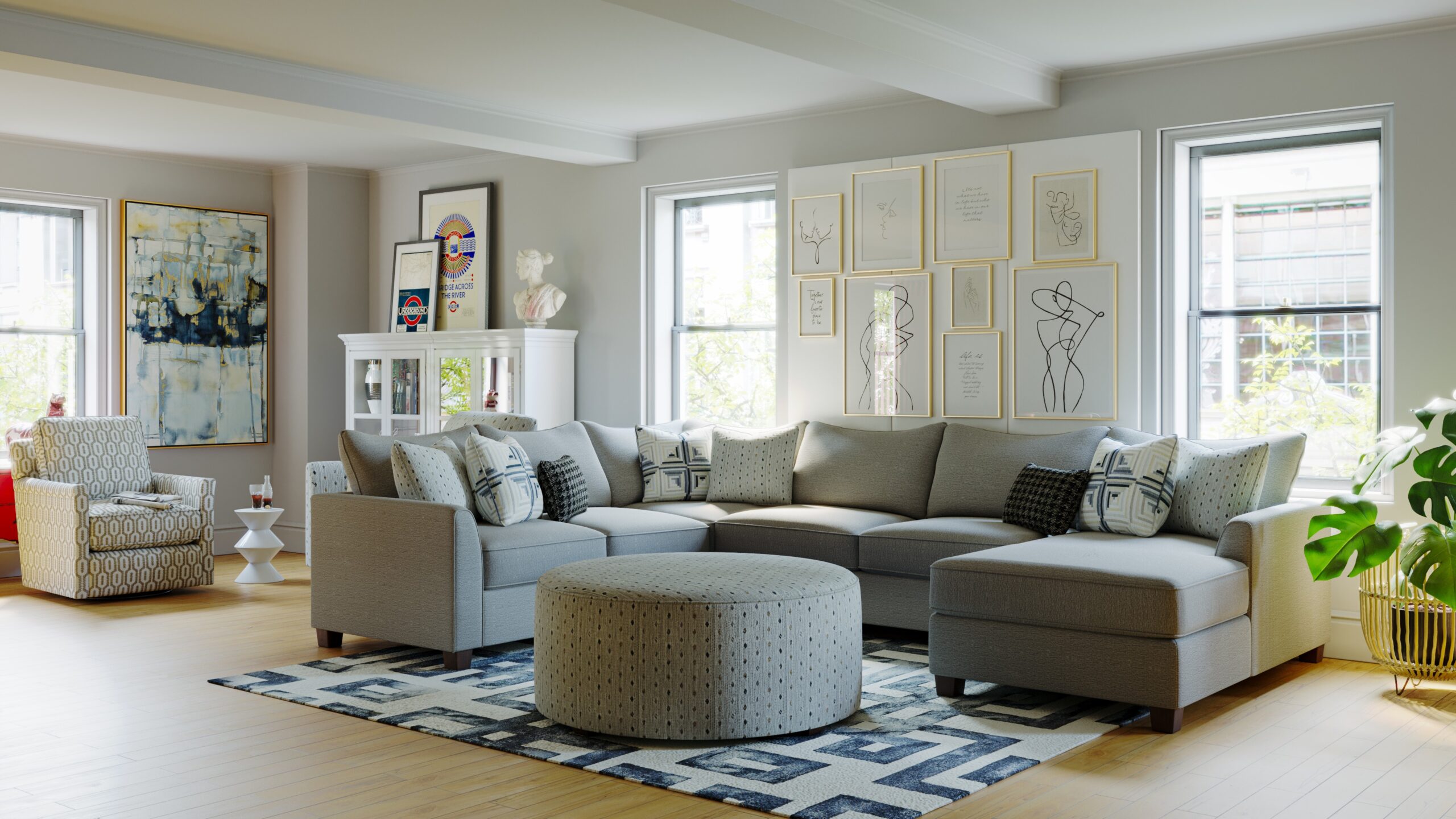 2991247cd406dd4bb2b34e2b6de25a6c Palm Beach Iron Sofa - Image 1