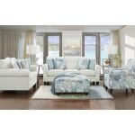 Lifes a Beach Oceanside Accent Ottoman