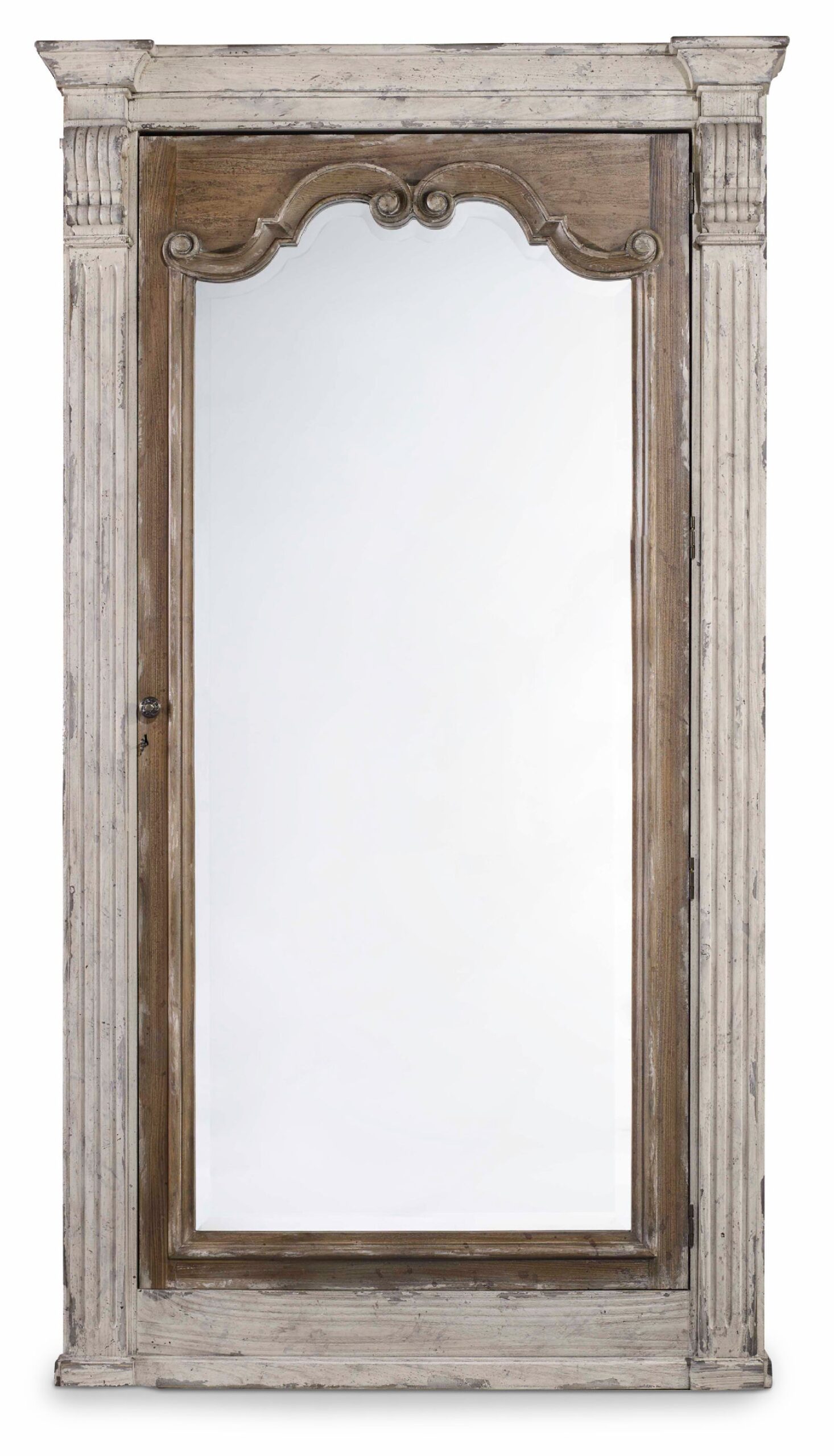87118816ea8182c2954e483b920bf1f1 Chatelet Floor Mirror withJewelry Armoire Storage - Image 1