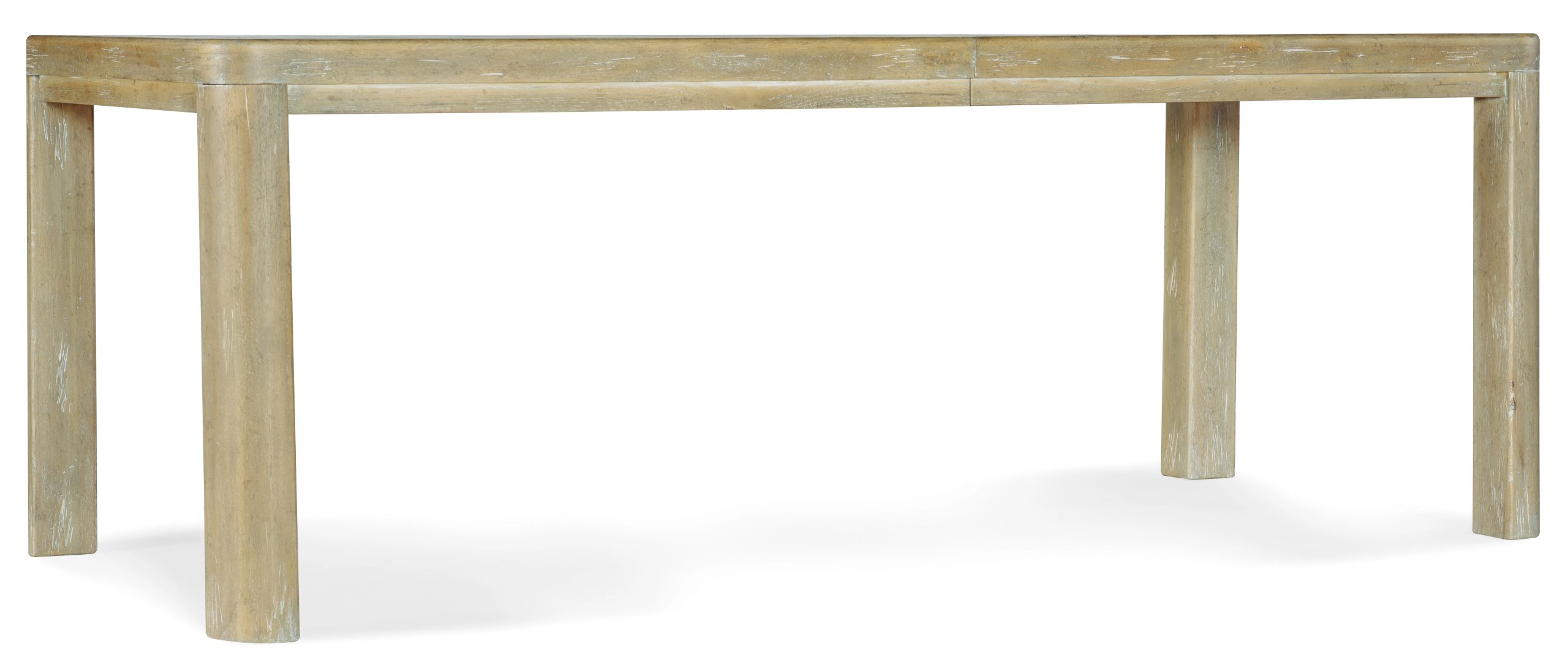 2052880c47fb441d4baea70112e77029 Surfrider Rectangle Dining Table with 1-18in Leaf - Image 1