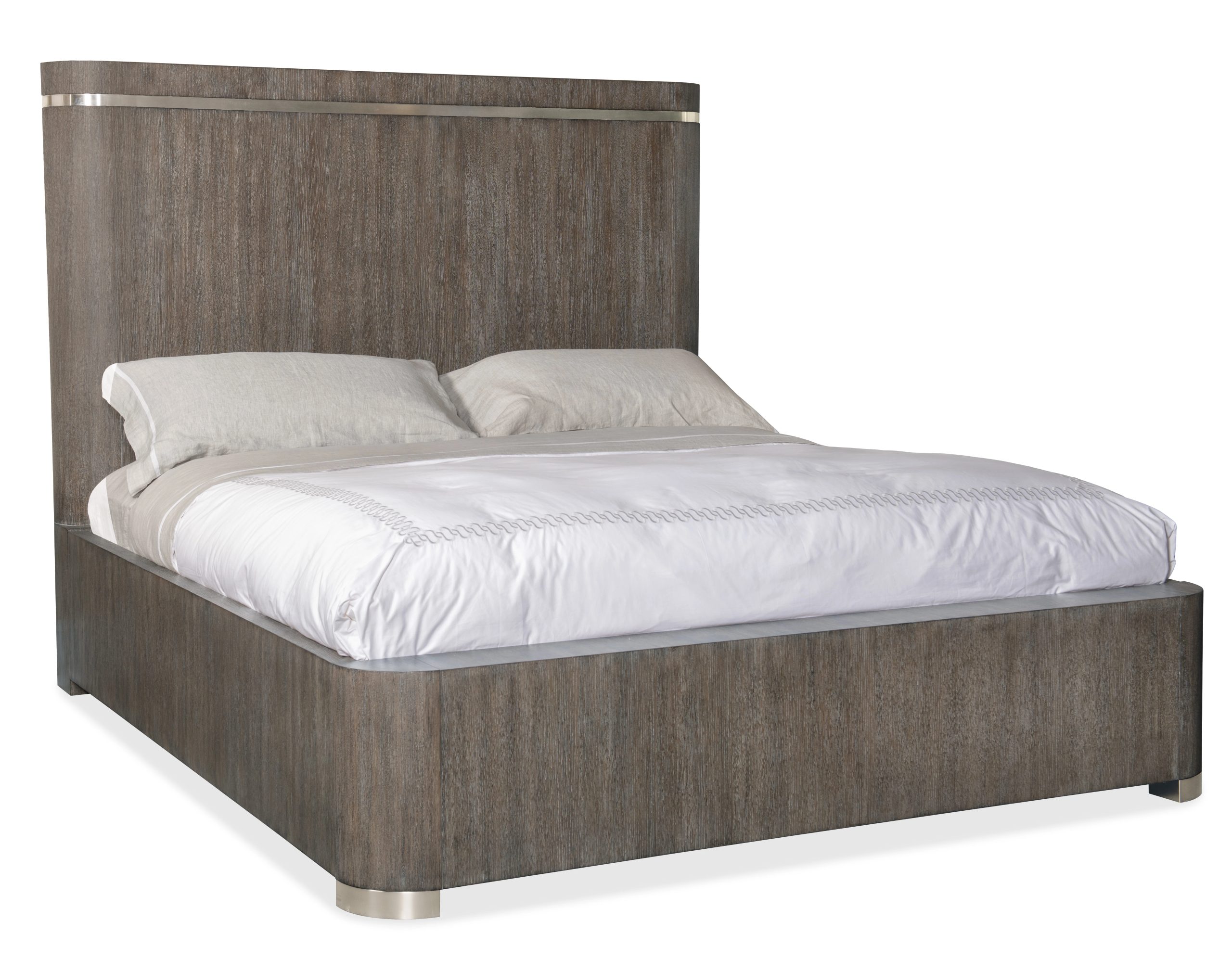 226e733a6bc7007dbf7efe21b78a4d98 Modern Mood Cal King Panel Bed - Image 1