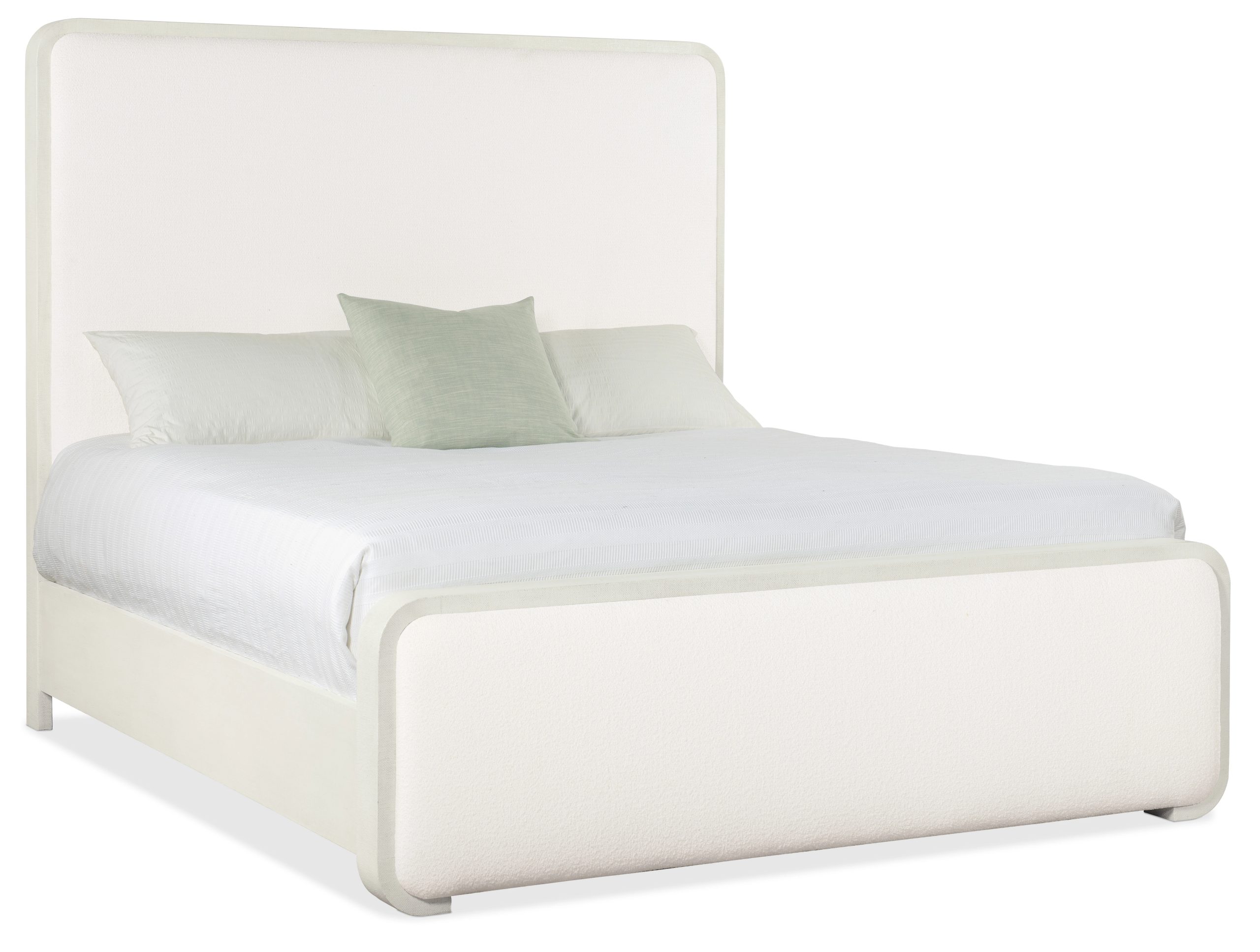 590c59168f62ca79d27206531c5bb47e Serenity Ashore Cal King Upholstered Panel Bed - Image 1