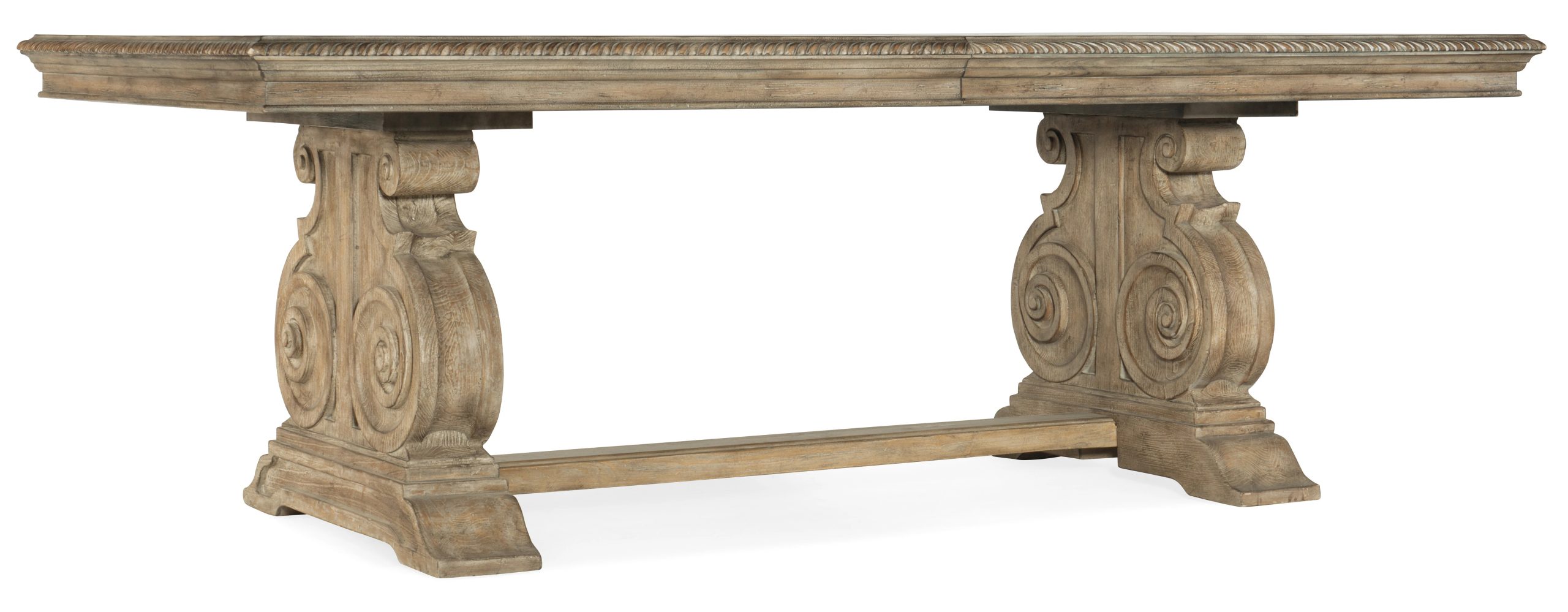 80cb381735c84b163c50d588eb022ac1 Castella Rectangle Dining Table with 2-20in Leaves - Image 1