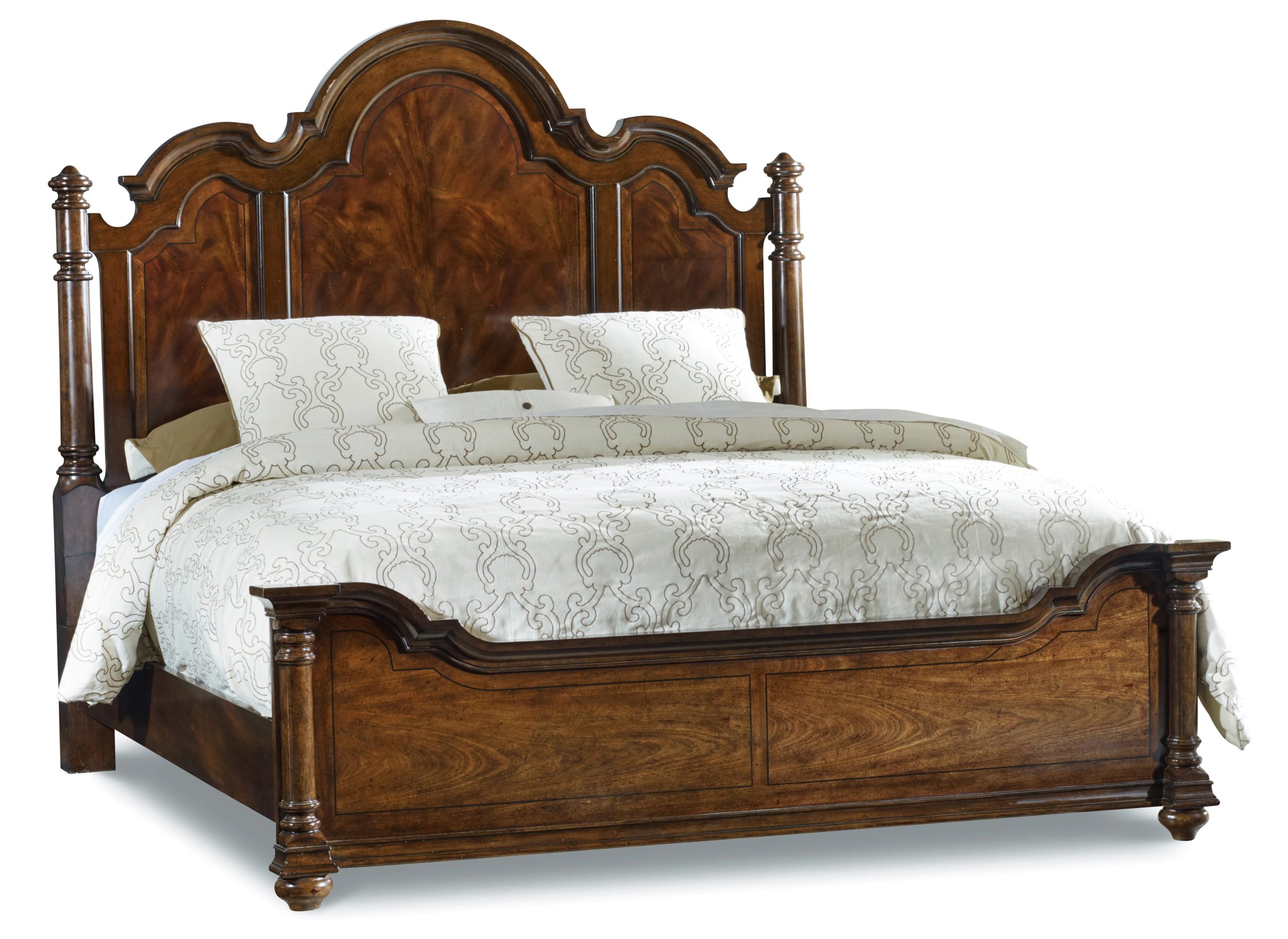 ed375815a297ea1f63ec2046b6d1b5d6 Leesburg King Poster Bed - Image 1