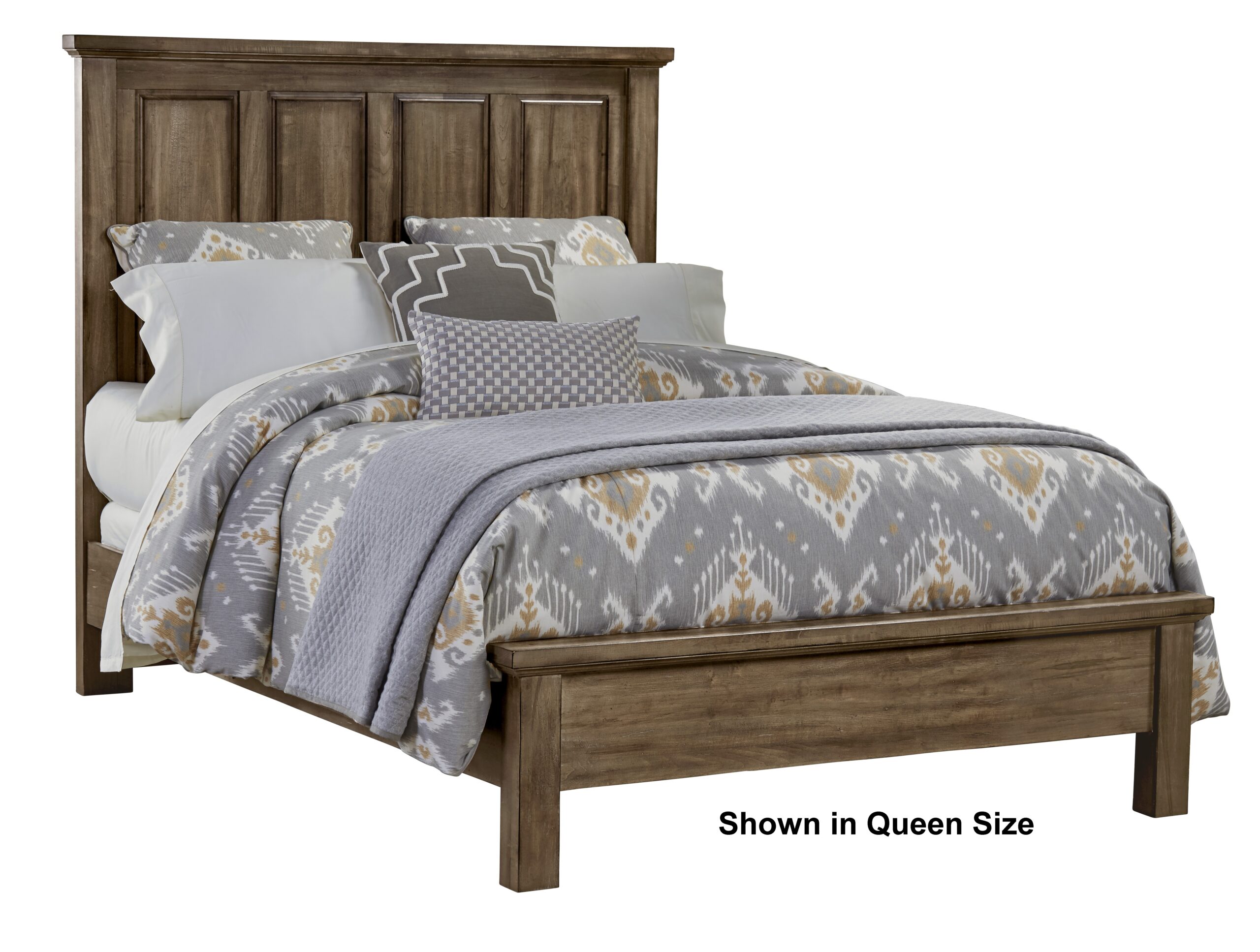 d9071b3b8ee66e3a6a6e04ba0b608a79 Maple Road Mansion Bed With Low Profile Footboard - 117-559/955/722 - Image 1